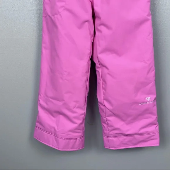 Obermeyer Girls Snoverall Hot Pink Ski Bib Pants 55018 Adjusrtable Size 6 Winter - Picture 3 of 16